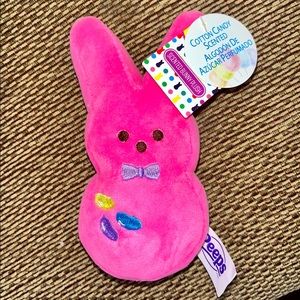 Peeps 5” Cotton Candy Scented Bunny Plush (Pink Jelly Bean)